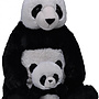 Wild Republic - Mjukisdjur Toy Pandaberry 58 Cm Junior Plush Svart/Vit 2-Piece