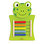 Viga Toys - Väggspel Groda Abacus 55 Cm Grön Trä