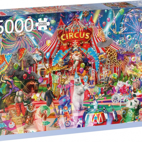 Jumbo Jigsaw Puzzle A Night At The Circus 5000 Pieces