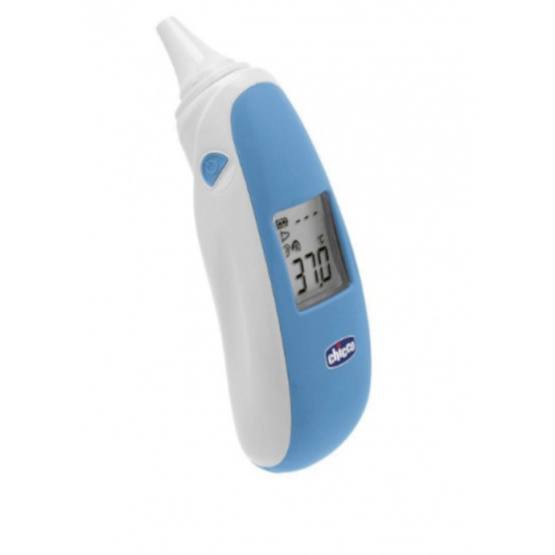 Chicco - Thermometer Comfort Quickjr. InfraRöd Silicone Blå/Vit