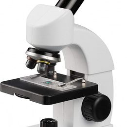 Bresser - Mikroskop Junior 27 Cm Steel Vit 22-Piece