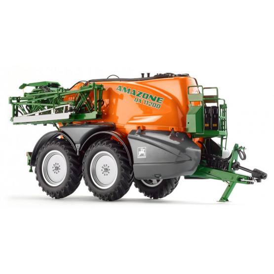 Wiking - Tractor Trailer Amazone Ux11200Die-Cast Zinc 1:32 Orange
