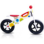 Amigo - Balanscykel - Loopfiets Tooky Toy Junior Vit/Multicolor