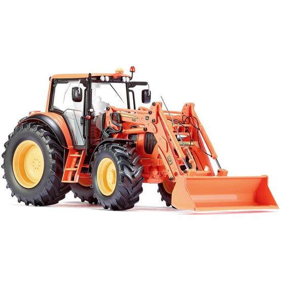 Wiking - Miniature John Deere 7430 Tractor Zinc 1:32 Orange 5-Piece