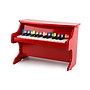 Tooky Toy - Mini Piano 41.5 X 25 X 29.5 Cm Wood Röd