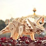Robotime - 3D Model Construction Triceratops 39 Cm Wood Natural 94-Piece