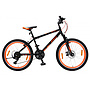 Amigo - Mountainbikes - Next Level 24 Tum Junior 21 Växlar Svart/Orange