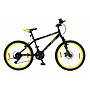 Amigo - Mountainbikes - Next Level 24 Tum Junior 21 Växlar Svart/Gul