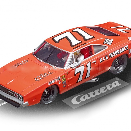 Carrera Evolution Track Car Dodge Charger 500 132 Orange