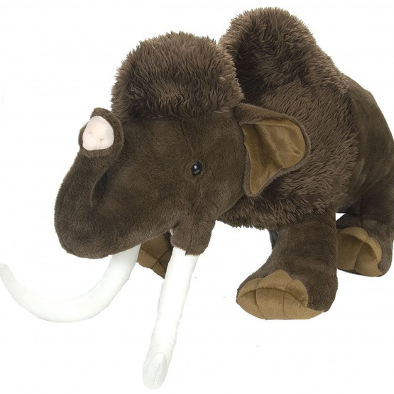 Wild Republic - Mjukisdjur Toy Mammoth Junior 104 Cm Plush Brun/Vit