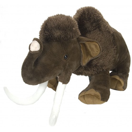 Wild Republic - Mjukisdjur Toy Mammoth Junior 104 Cm Plush Brun/Vit