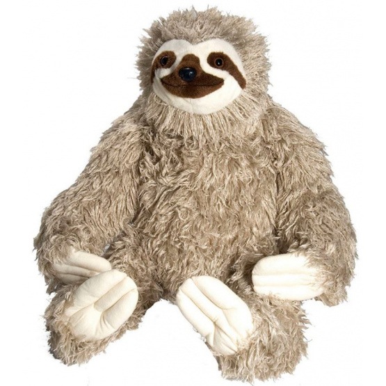Wild Republic - Mjukisdjur Sloth Junior 76 Cm Plush Grå/Beige