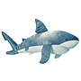 Wild Republic - Soft Toy Shark Junior 76 Cm Plush Grå/Vit