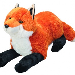 Wild Republic - Soft Toy Fox 76 Cm Plush Orange/Vit/Svart