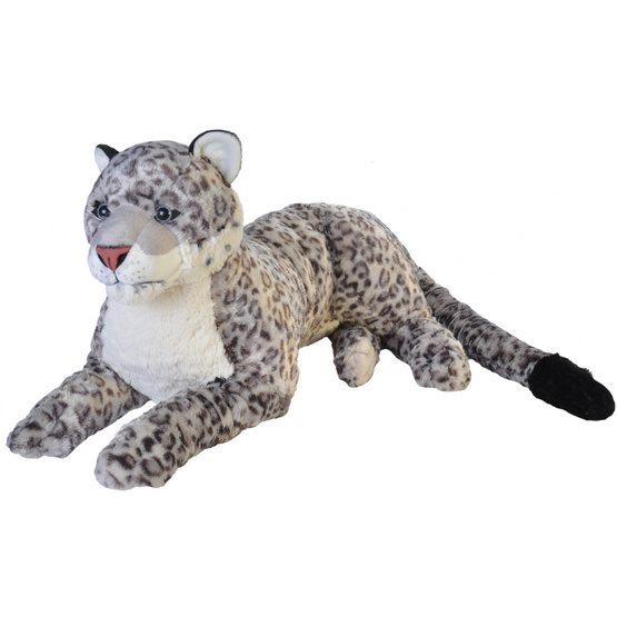 Wild Republic - Mjukisdjur Leopard Junior 76 Cm Plush Vit/Grå