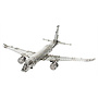 Eitech - Building Kit Airplane Steel Silver 570-Piece