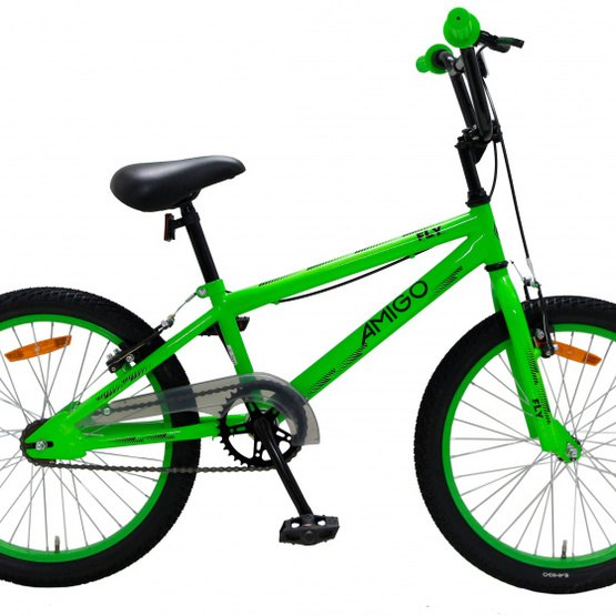 AMIGO Amigo – BMX Cykel – Fly 20 Tum Grön