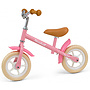 Milly Mally - Balanscykel - Loopfiets Marshall 10 Tum Junior Freewheel Rosa/Cream