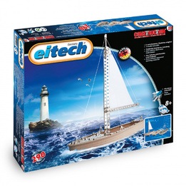 Eitech - Construction Set Sailboat  Beige 292 Delar