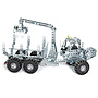 Eitech - Construction Kit Forestry Vehicles Steel Silver 502-Piece