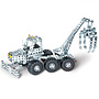 Eitech - Construction Kit Forestry Vehicles Steel Silver 502-Piece
