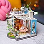Robotime - Diy Dora'S Loft Kit Doll'S House 26 Cm Wood 3 Pieces