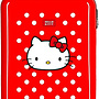 Disney - Resväska - Hello Kitty Girls 33 Liter Abs 38 X 55 Cm Röd