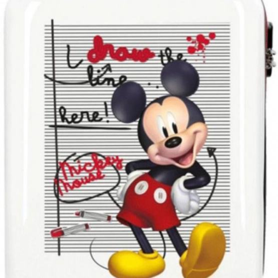 Disney - Resväska - Mickey Mouse Junior 33 Liter Abs 55 Cm Röd/Vit