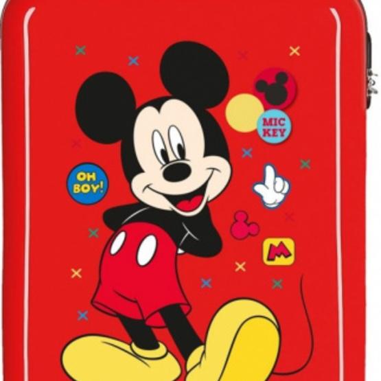 Disney Resväska Mickey Mouse Junior 33 Liter Abs Röd