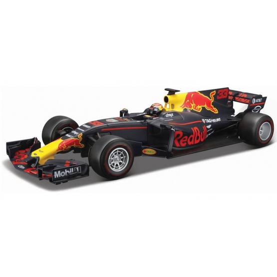 Bburago - Racing Car Max Verstappen 1:18 Blå/Röd/Gul