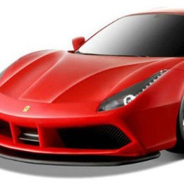 Maisto - Radiostyrd Bil Sports Car 2 Ferrari Röd