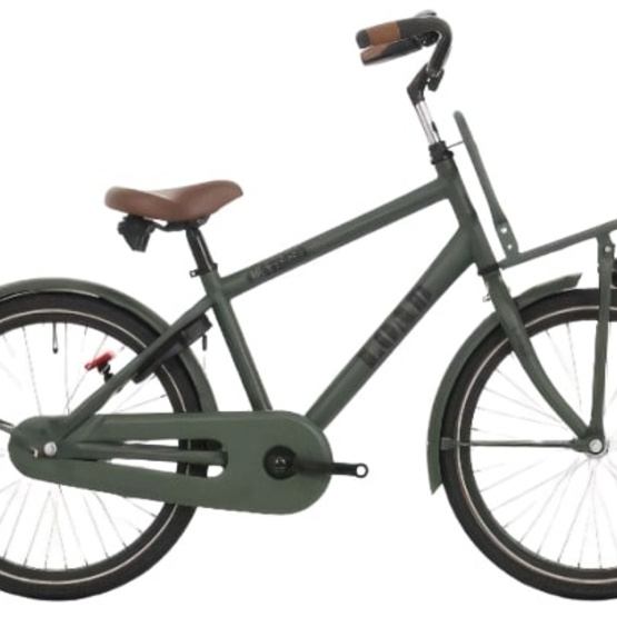 Bike Fun - Barncykel - Load 24 Tum 3 Växlar Mörk Grön