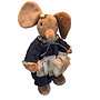Clemens - Mjukisdjur Toy Elephant Firlefant 30 Cm Plush Brun/Blå