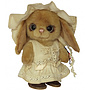 Clemens - Stuffed Rabbit Vivian Junior 16 Cm Plush Light Brun