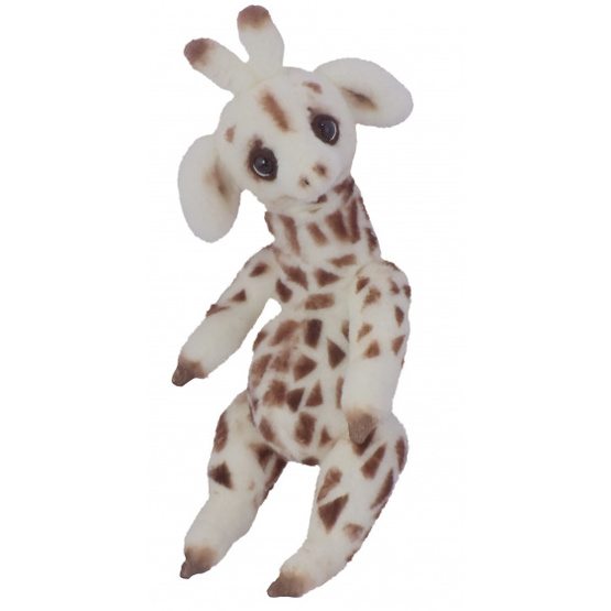 Clemens - Mjukisdjur Giraffe Akiko Junior 25 Cm Plush Vit/Brun