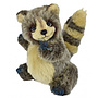 Clemens - Stuffed Raccoon Eike Junior 27 Cm Plush Grå/Light Brun