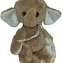 Clemens - Stuffed Elephant Bimbolino Junior 15 Cm Plush Grå