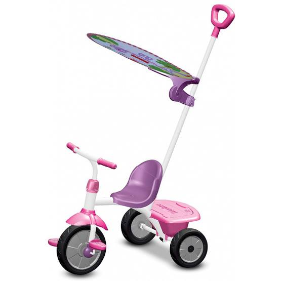 Fisher-PrIs- Trehjuling - Trehjuling Glee Plus Vit/Rosa