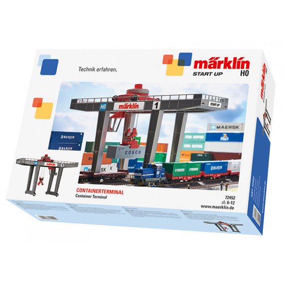 Marklin - Play Set Container Terminal Junior Grå/Röd