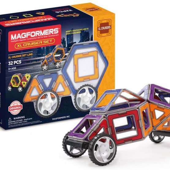 Magformers Construction Toy XL Cruiser Set