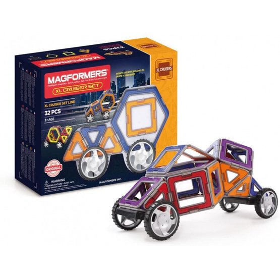 Magformers - Construction Toy Xl Cruiser Set 34-Piece