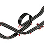 Carrera - Raceway Kit Go! Race The Track 6.2 M 143 23 Delar