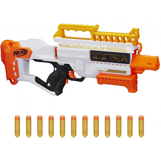 NERF - Ultra Dorado Blaster 27,2 Cm Vit/Orange