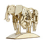 Mr Playwood - Model Kit Elephant 50 X 35 Cm Wood 159-Piece