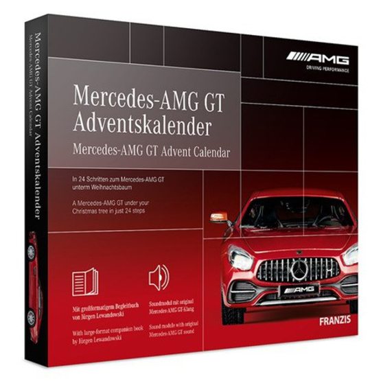 Franzis Adventskalender Mercedes-Amg Gt Röd 24-Part
