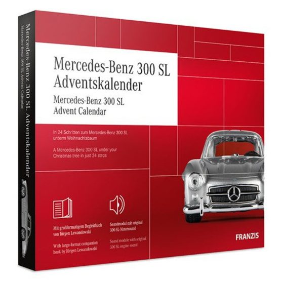 Franzis Adventskalender Mercedes Benz 300 Sl Röd 24-Part