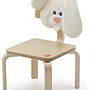 Sevi - High Chair Rabbit 33 X 46 Cm Wood Clear/Vit