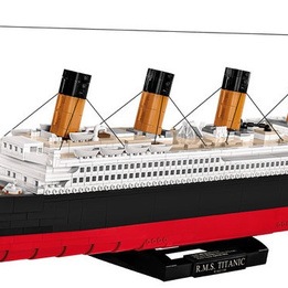 Cobi - Boat Set Titanic 1300 92 Cm Röd/Vit 2840 Delar