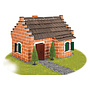 Teifoc - Kit Historic House 42.5 Cm Cardboard Brun 374-Piece