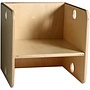 Van Dijk Toys - Cubic Chair Junior 29 X 29 Cm Natural